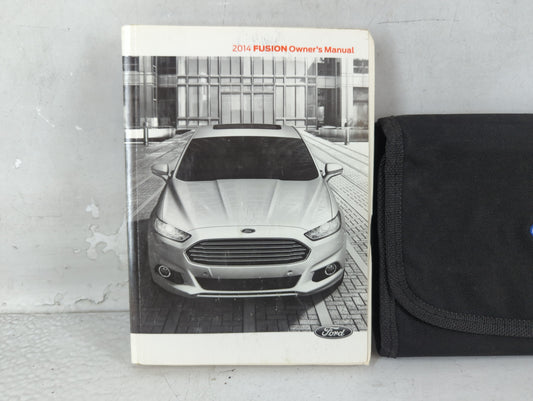 2014 Ford Fusion Owners Manual Book Guide P/N:EE5J 19A321 AA OEM Used Auto Parts