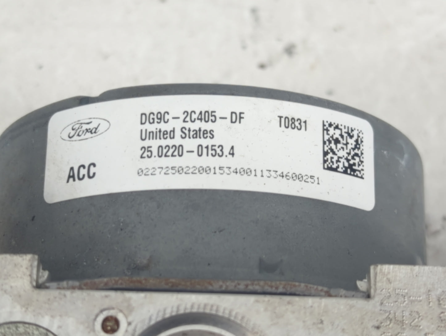 2014-2016 Ford Fusion ABS Pump Control Module Replacement Fits Fits 2014 2015 2016 OEM Used Auto Parts - Oemusedautoparts1.c