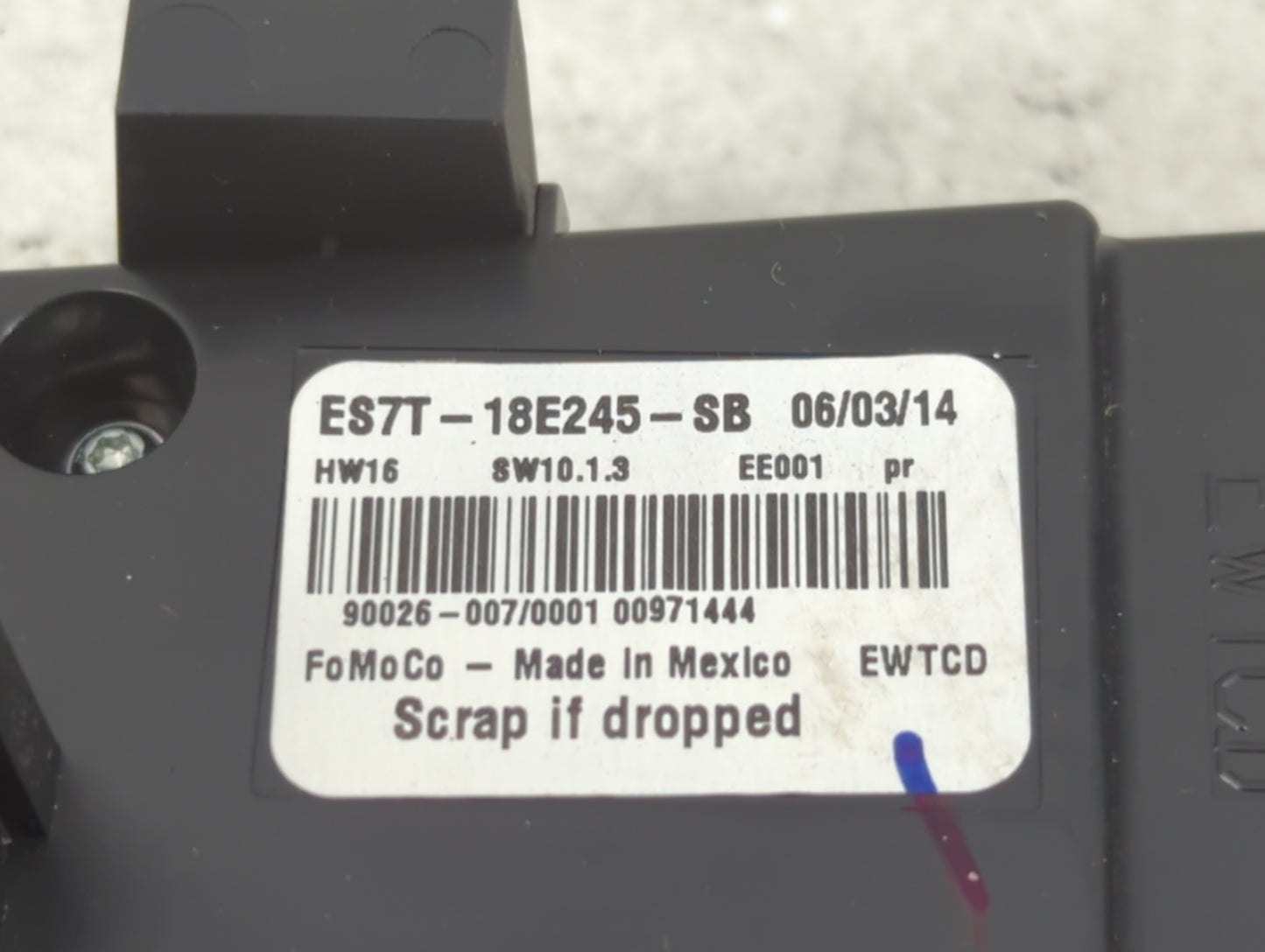2014-2015 Ford Fusion Radio AM FM Cd Player Receiver Replacement P/N:ES7T-18E245-SB Fits Fits 2014 2015 OEM Used Auto Parts