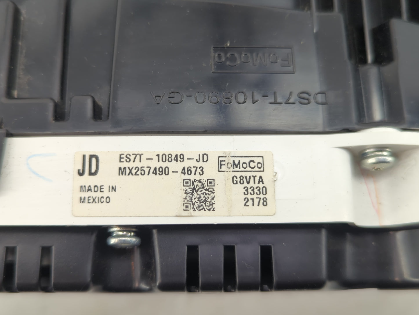 2014 Ford Fusion Instrument Cluster Speedometer Gauges P/N:ES7T-10849-JD Fits OEM Used Auto Parts - Oemusedautoparts1.com