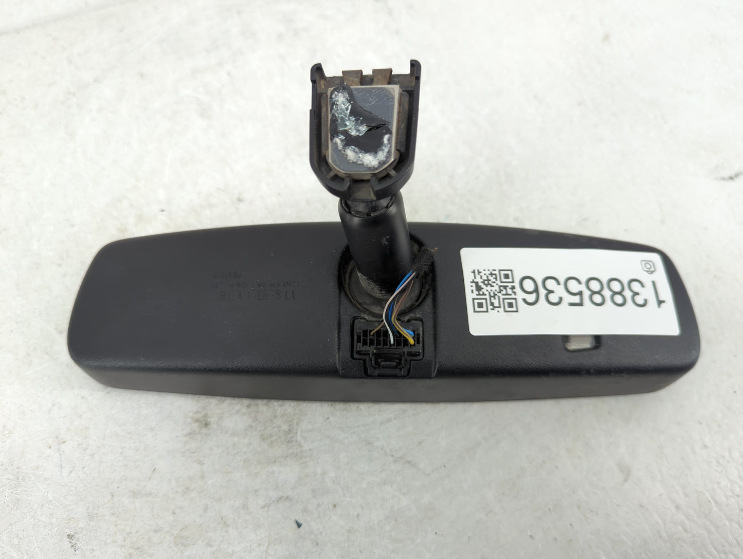 2013-2016 Ford Fusion Interior Rear View Mirror Replacement OEM Fits Fits 2013 2014 2015 2016 OEM Used Auto Parts - Oemuseda