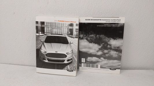 2014 Ford Fusion Owners Manual Book Guide OEM Used Auto Parts