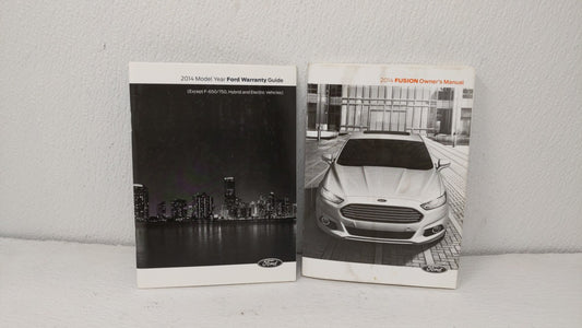 2014 Ford Fusion Owners Manual Book Guide OEM Used Auto Parts