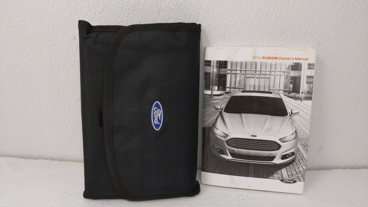 2014 Ford Fusion Owners Manual Book Guide OEM Used Auto Parts - Oemusedautoparts1.com