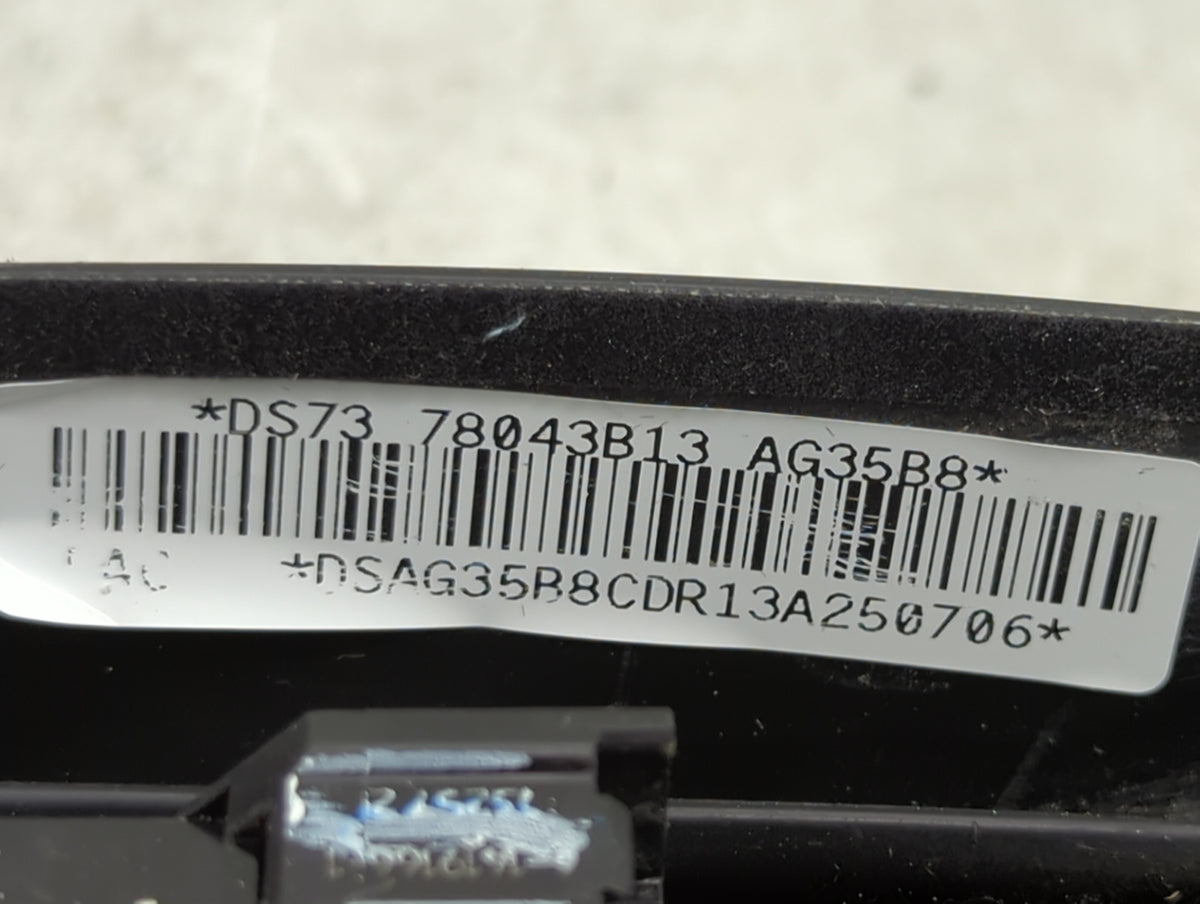 2014 Ford Fusion Air Bag Driver Left Steering Wheel Mounted Black - Oemusedautoparts1.com