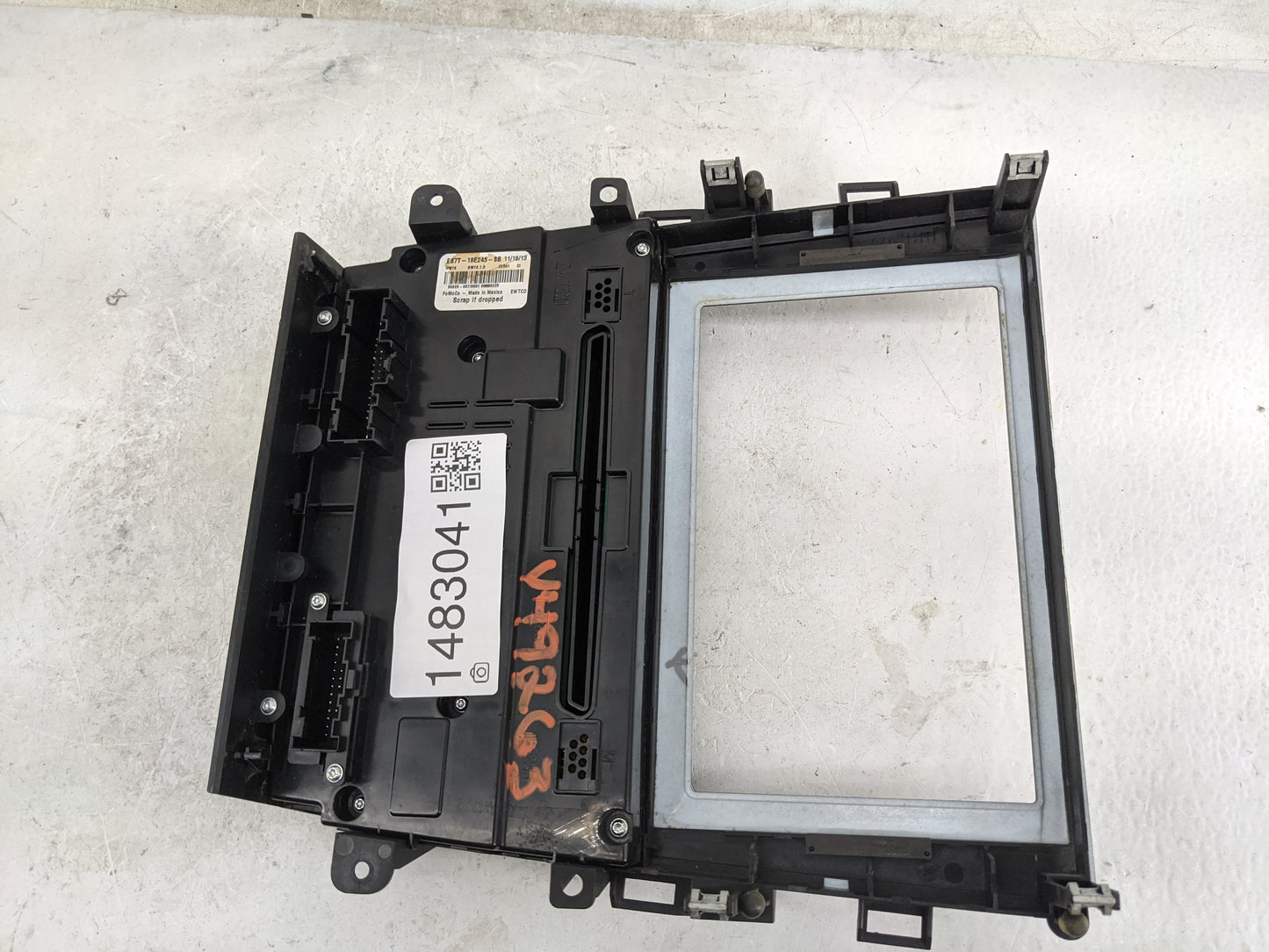 2014-2015 Ford Fusion Radio Control Panel 1483041 - Oemusedautoparts1.com