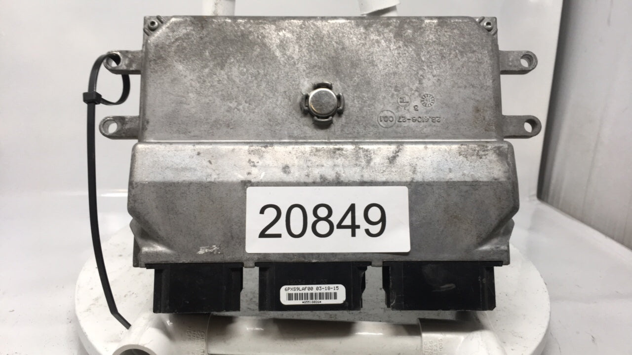 2014 Ford Fusion PCM Engine Control Computer ECU ECM PCU OEM P/N:ES7A-12A650-GG Fits OEM Used Auto Parts - Oemusedautoparts1