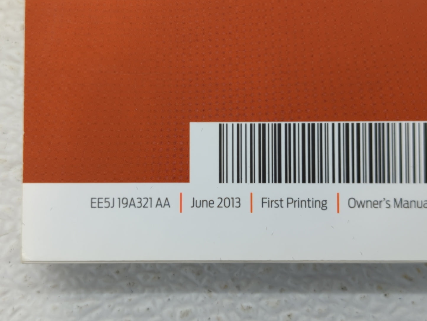 2014 Ford Fusion Owners Manual Book Guide OEM Used Auto Parts - Oemusedautoparts1.com