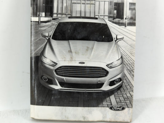 2014 Ford Fusion Owners Manual Book Guide OEM Used Auto Parts