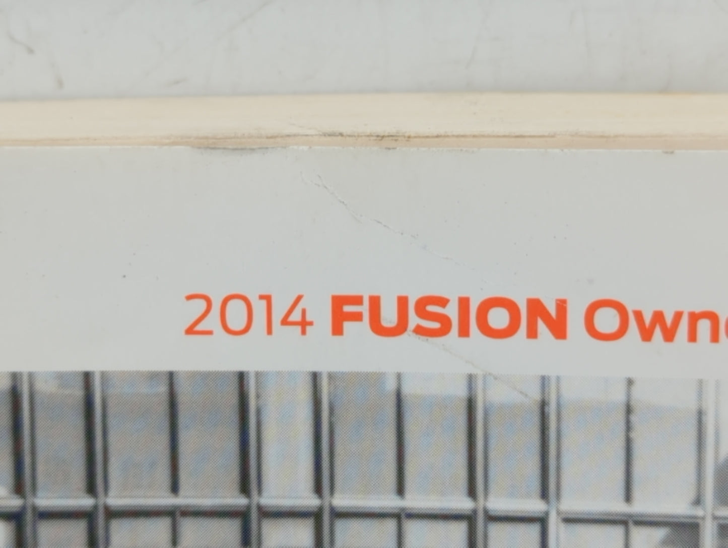 2014 Ford Fusion Owners Manual Book Guide OEM Used Auto Parts - Oemusedautoparts1.com