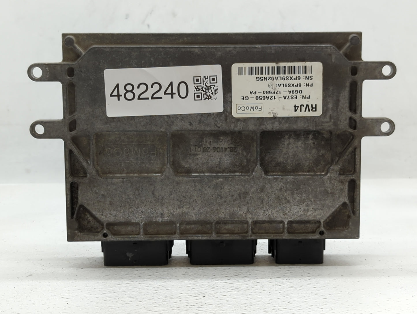 2014-2016 Ford Fusion PCM Engine Control Computer ECU ECM PCU OEM P/N:ES7A-12A650-JF ES7A-12A650-GF Fits Fits 2014 2015 2016