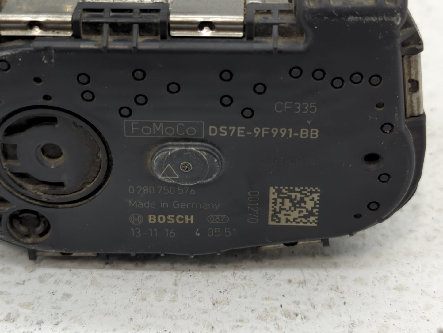 2014-2020 Ford Fusion Throttle Body P/N:DS7E-9F991-BB Fits Fits 2014 2015 2016 2017 2018 2019 2020 2021 2022 OEM Used Auto P