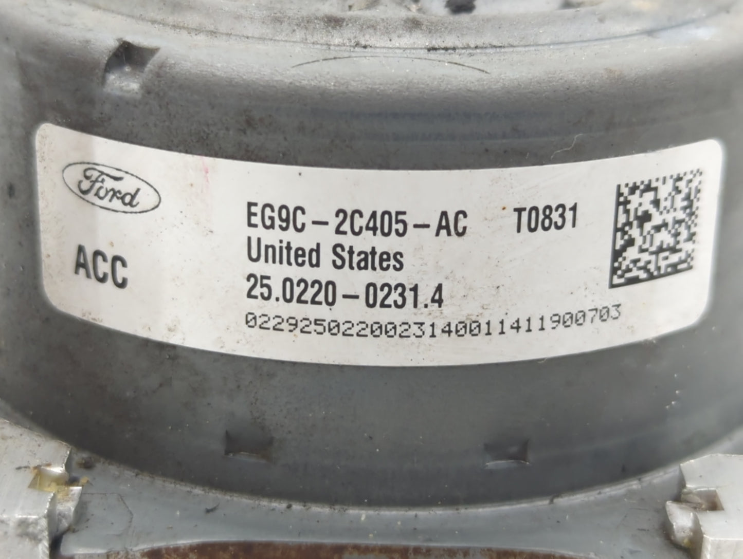 2014-2016 Ford Fusion ABS Pump Control Module Replacement P/N:EG9C-2C405-AC Fits Fits 2014 2015 2016 OEM Used Auto Parts - O