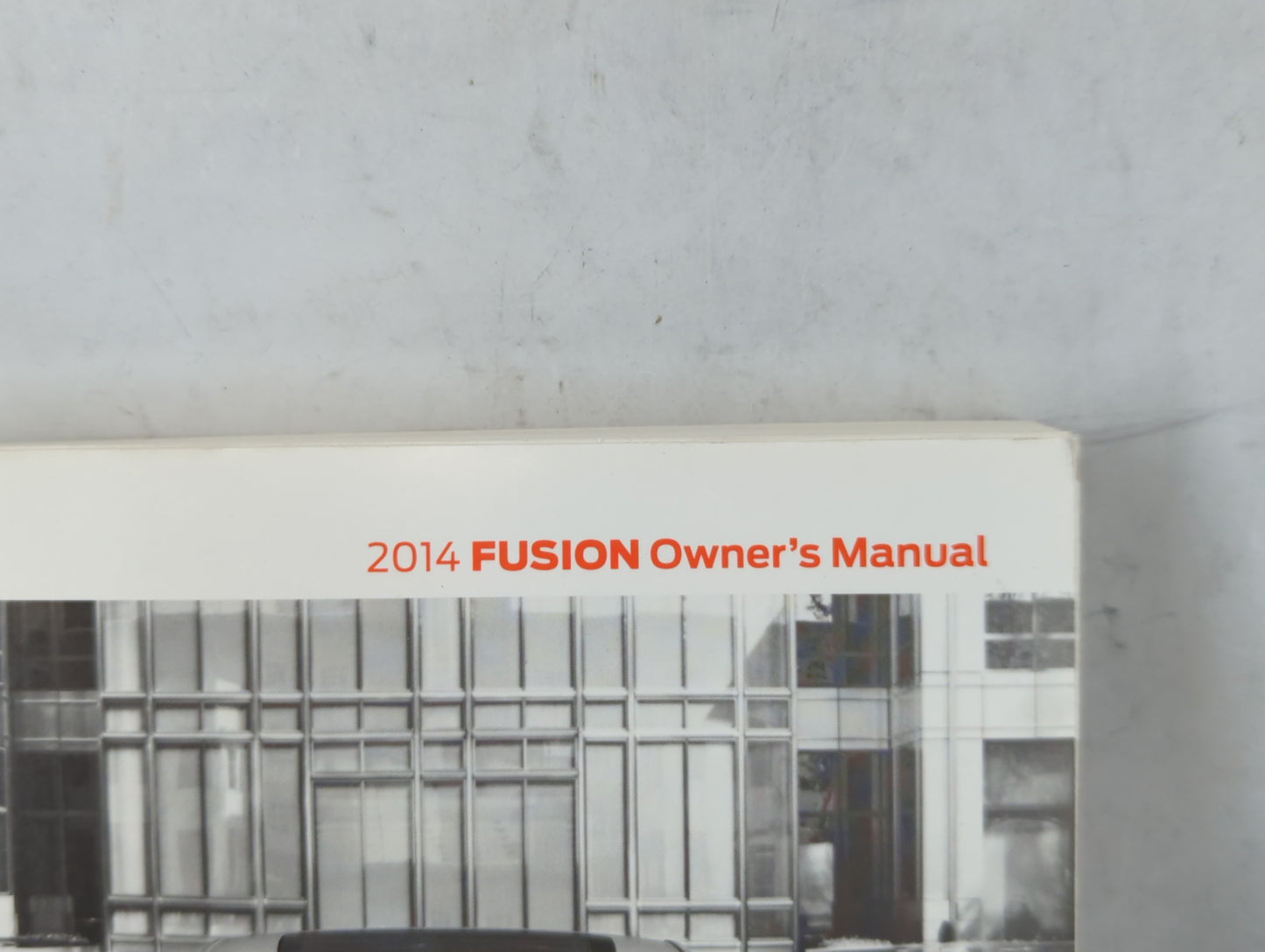 2014 Ford Fusion Owners Manual Book Guide P/N:EE5J 19A321 AA OEM Used Auto Parts - Oemusedautoparts1.com