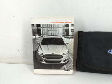 2014 Ford Fusion Owners Manual Book Guide P/N:EE5J 19A321 AA OEM Used Auto Parts
