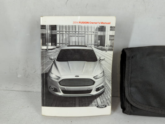 2014 Ford Fusion Owners Manual Book Guide P/N:EE5J 19A321 AB OEM Used Auto Parts