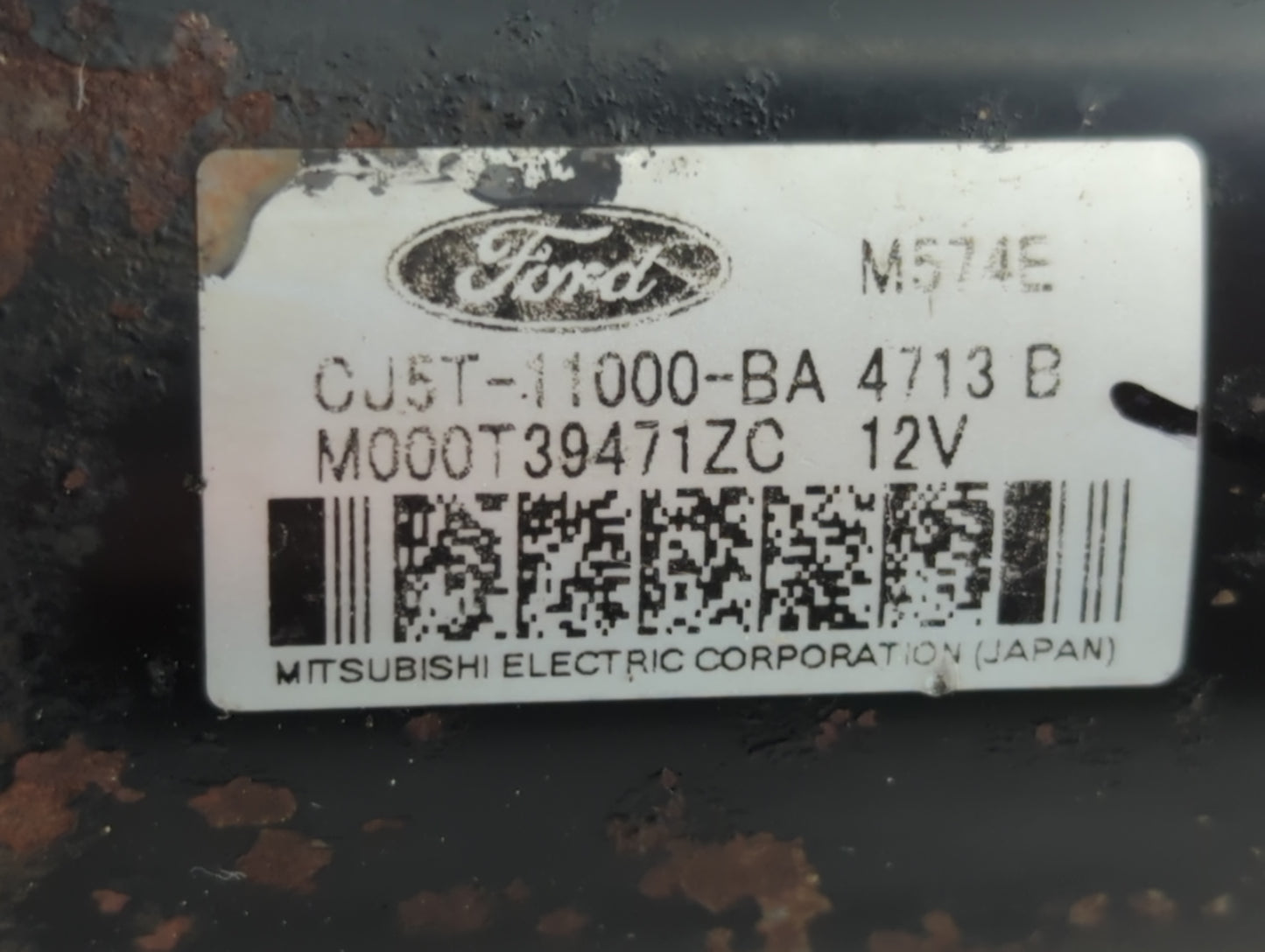 2013-2016 Ford Fusion Car Starter Motor Solenoid OEM P/N:CJ5T-11000-BA Fits Fits 2013 2014 2015 2016 OEM Used Auto Parts - O