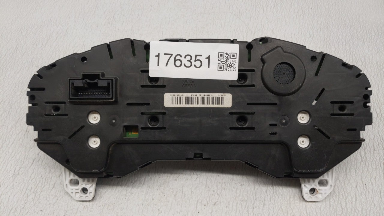 2014 Ford Fusion Instrument Cluster Speedometer Gauges P/N:ES7T-10849-EB ES7T-10849-EC, ES7T-10849-ED Fits Fits 2015 OEM Use