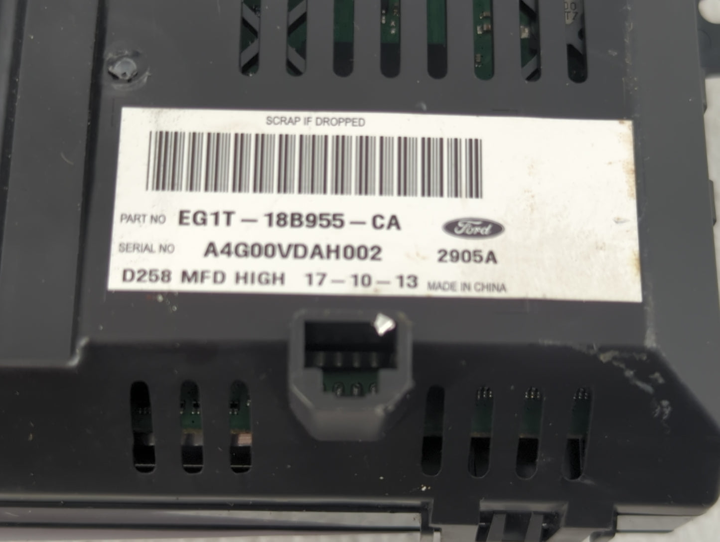 2014 Ford Taurus Information Display Screen 1199043 - Oemusedautoparts1.com