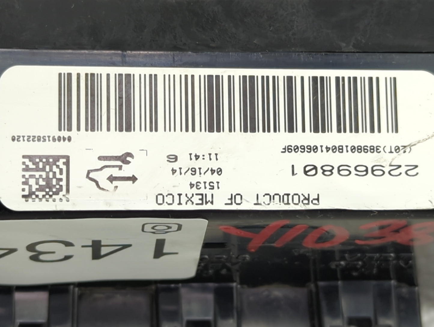 2013-2016 Gmc Acadia Climate Control Module Temperature AC/Heater Replacement Fits Fits 2013 2014 2015 2016 OEM Used Auto Pa