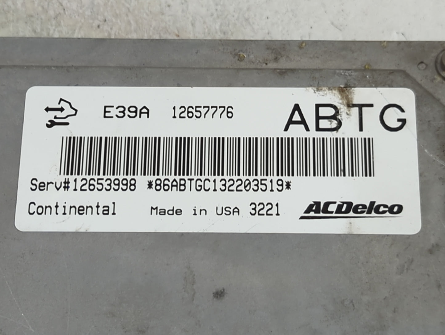 2013-2016 Gmc Acadia PCM Engine Control Computer ECU ECM PCU OEM P/N:12657776 12653998 Fits Fits 2013 2014 2015 2016 OEM Use