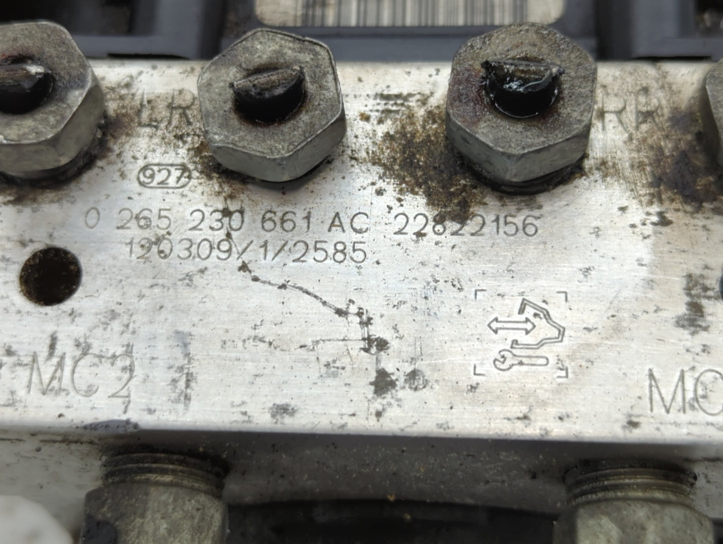 2012-2017 Gmc Acadia ABS Pump Control Module Replacement P/N:22822156 Fits Fits 2012 2013 2014 2015 2016 2017 OEM Used Auto