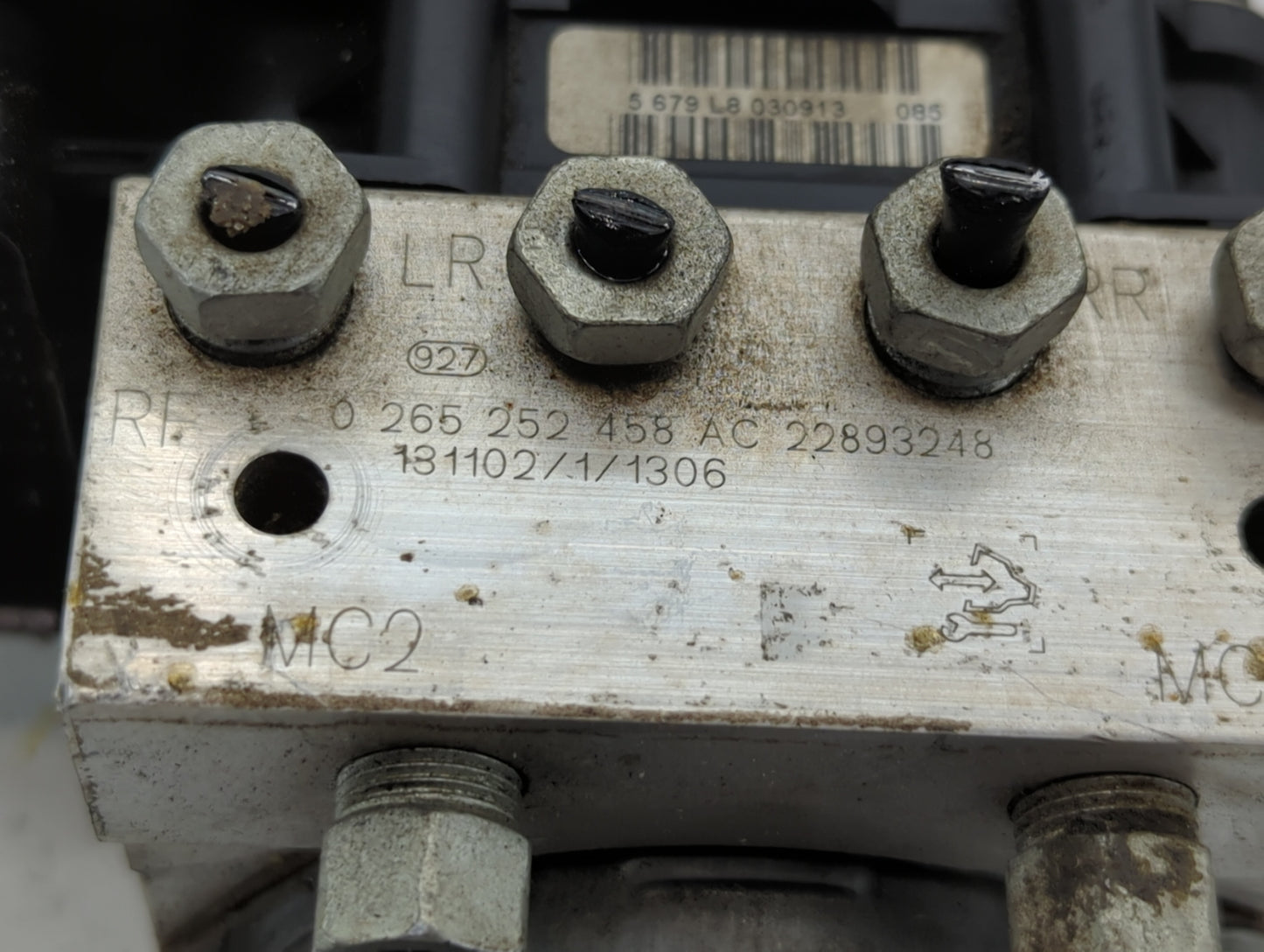 2012-2017 Gmc Acadia ABS Pump Control Module Replacement P/N:22893248 Fits Fits 2012 2013 2014 2015 2016 2017 OEM Used Auto