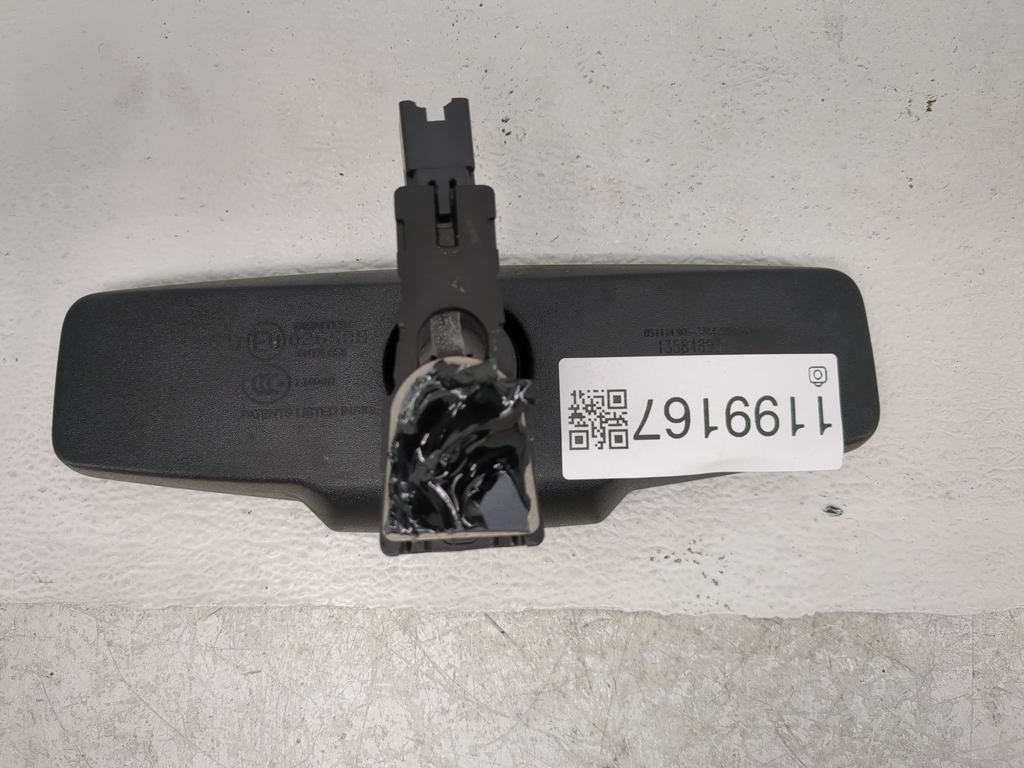 2010-2017 Gmc Terrain Interior Rear View Mirror Replacement OEM P/N:E11026538 Fits OEM Used Auto Parts - Oemusedautoparts1.c