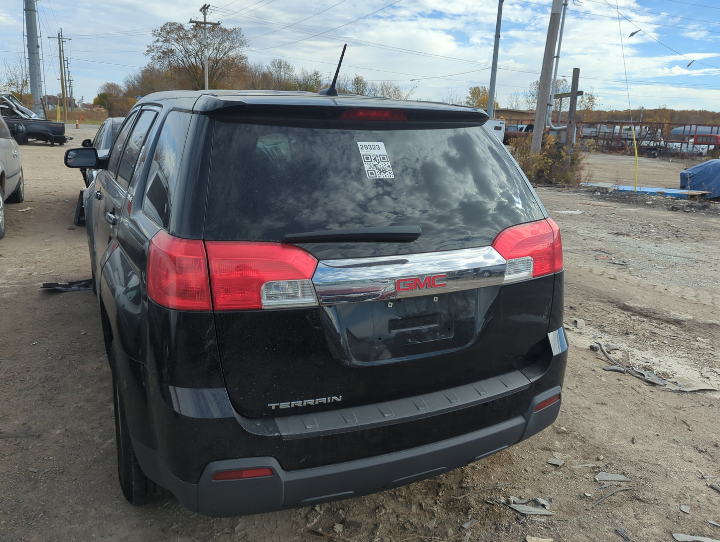 2010 Gmc Terrain Driver Left Side Tail Light Taillight Deck Lid Mounted - Oemusedautoparts1.com