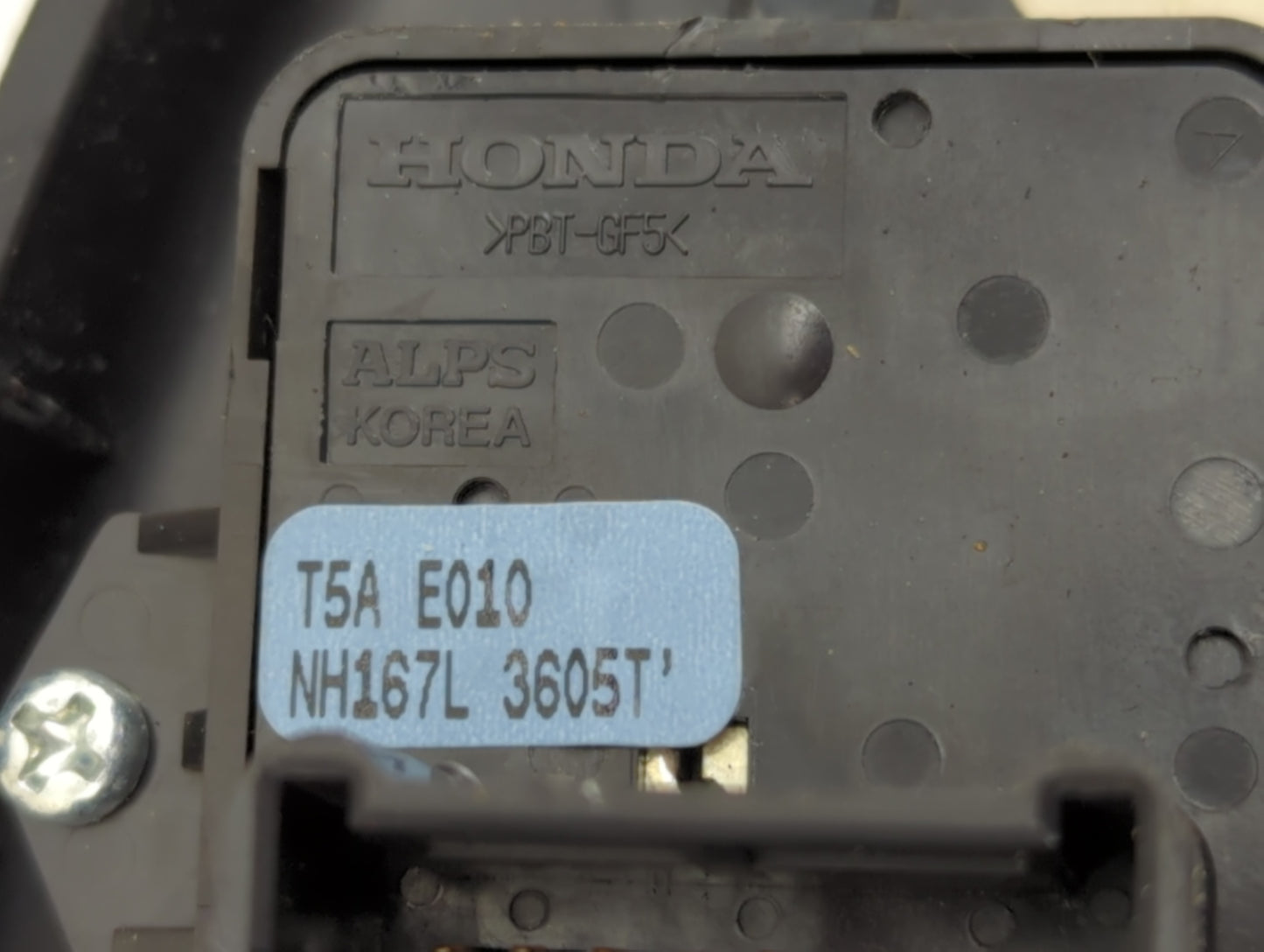 2013-2017 Honda Accord Master Power Window Switch Replacement Driver Side Left P/N:83591-T2A-A010-M1 Fits OEM Used Auto Part