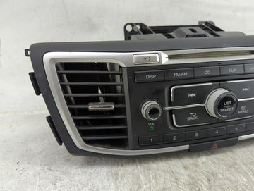 2013-2015 Honda Accord Radio AM FM Cd Player Receiver Replacement Fits Fits 2013 2014 2015 OEM Used Auto Parts