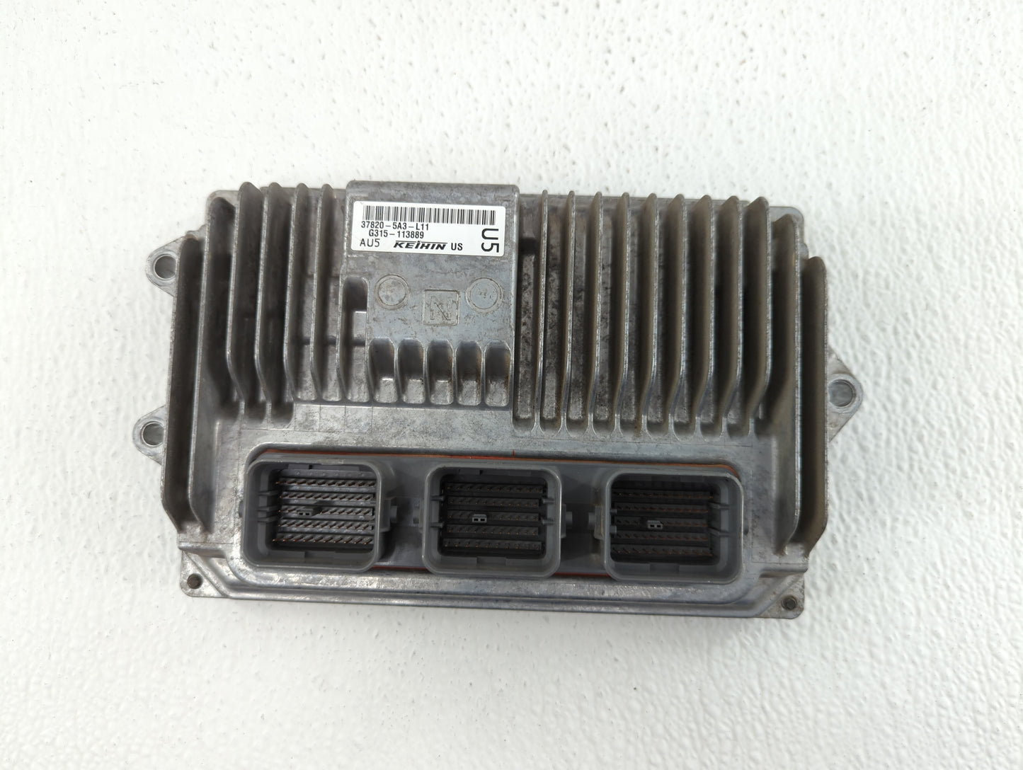 2014 Honda Accord PCM Engine Control Computer ECU ECM PCU OEM P/N:37820-5A3-L12 37820-5A2-B52, 37820-5A3-L11 Fits OEM Used A