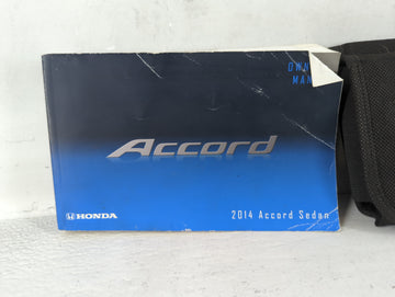 2014 Honda Accord Owners Manual Book Guide P/N:00X31-T2A-6100 OEM Used Auto Parts