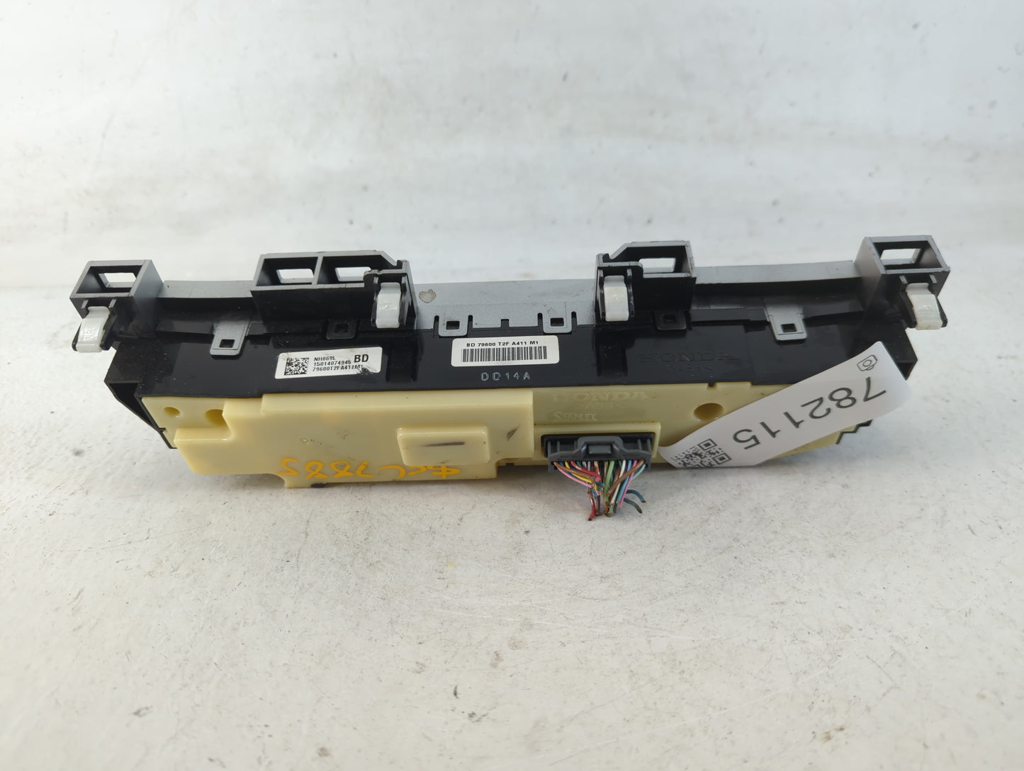 2013-2015 Honda Accord Climate Control Module Temperature AC/Heater Replacement P/N:15014074945 NH869L Fits Fits 2013 2014 2