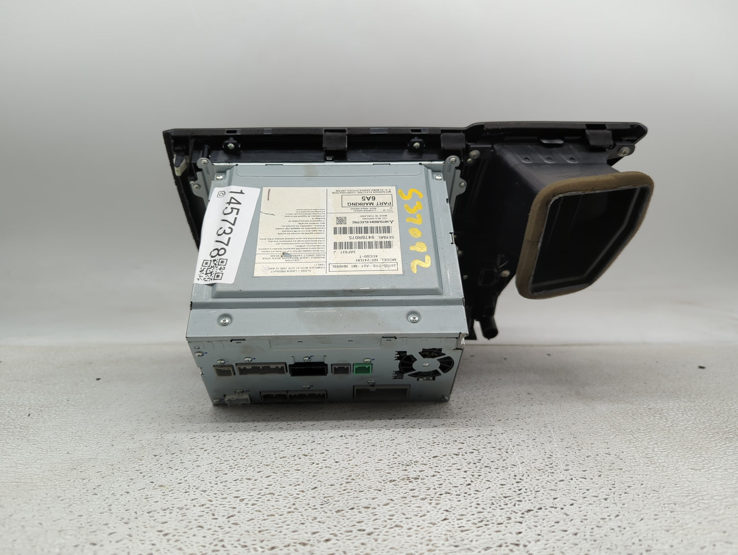 2014-2015 Honda Civic Radio AM FM Cd Player Receiver Replacement P/N:39100-TR6-A61-M1 NR-243UH, 4CCA0-T Fits Fits 2014 2015