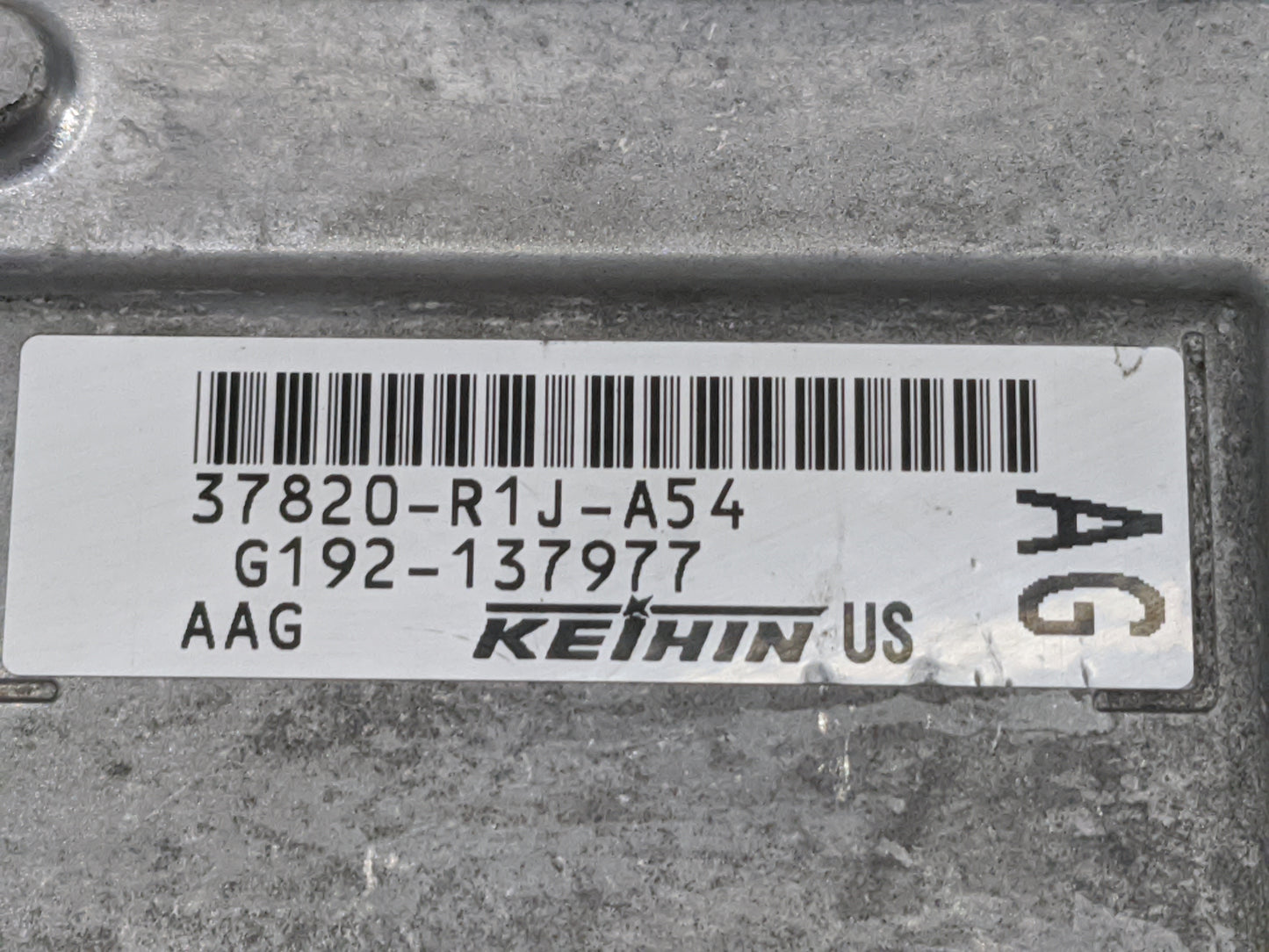 2014-2015 Honda Civic PCM Engine Control Computer ECU ECM PCU OEM P/N:37820-R1J-A54 Fits Fits 2014 2015 OEM Used Auto Parts