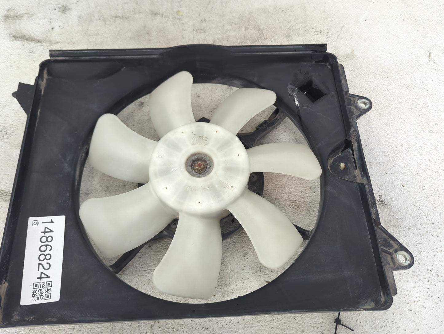 2014 Honda Civic Electric Radiator Cooling Fan Motor Assembly Fits OEM Used Auto Parts - Oemusedautoparts1.com