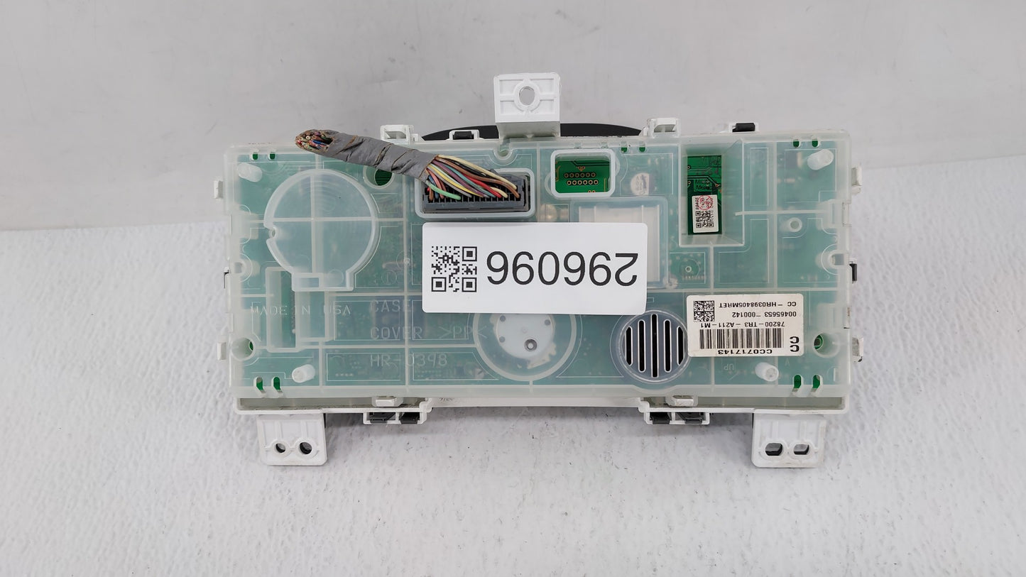 2014-2015 Honda Civic Instrument Cluster Speedometer Gauges P/N:78200-TR3-A211-M1 78200-TR3-A212-M1 Fits Fits 2014 2015 OEM