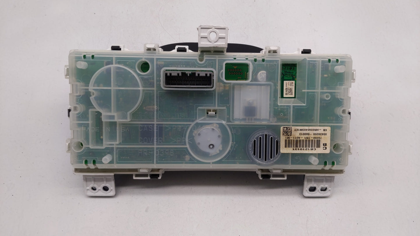 2014-2015 Honda Civic Instrument Cluster Speedometer Gauges P/N:78200-TR3-A011-M1 78200-TR3-A212-M1 Fits Fits 2014 2015 OEM