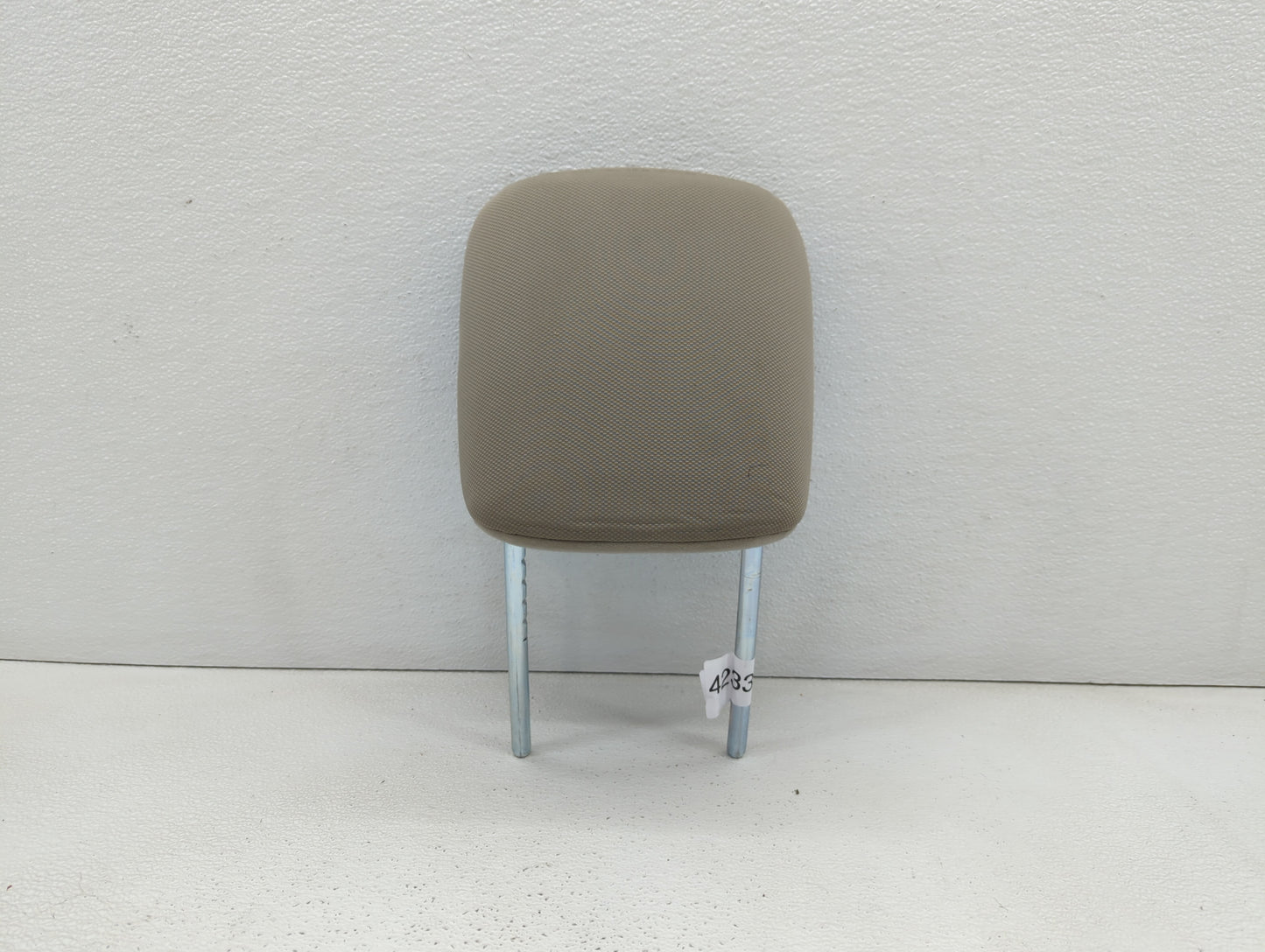 Honda Civic Headrest Head Rest Front Driver Passenger Seat Light Gray - Oemusedautoparts1.com