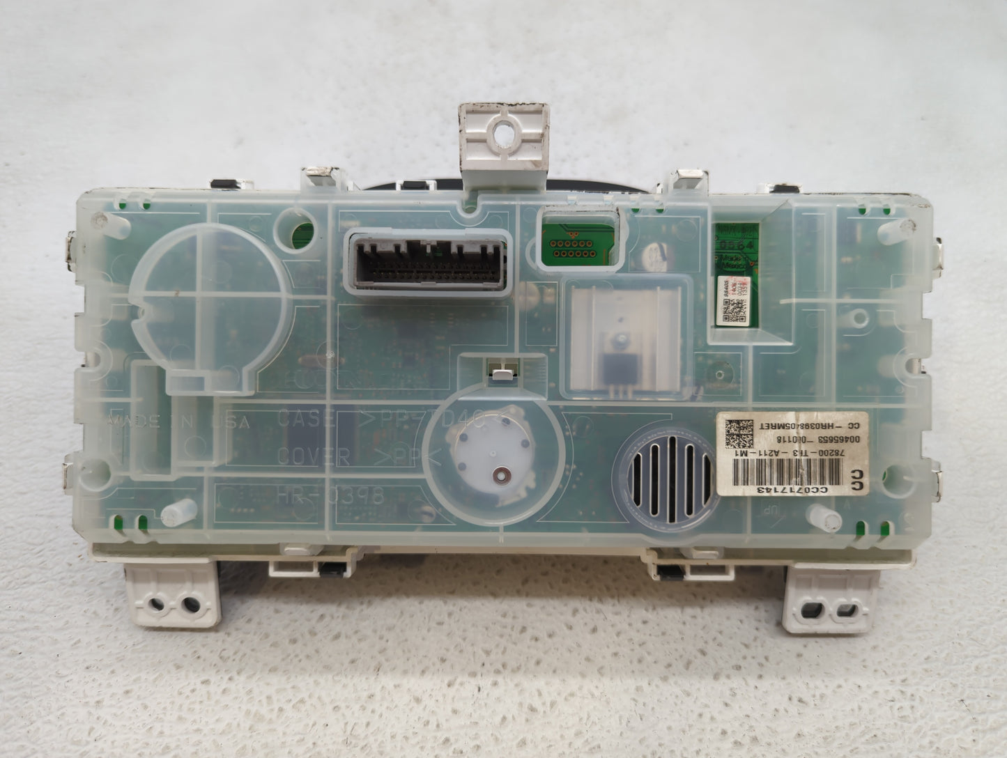 2012-2015 Honda Civic Instrument Cluster Speedometer Gauges P/N:78200-TR3-A212-M1 78200-TR0-A413-M1 Fits Fits 2012 2013 2014