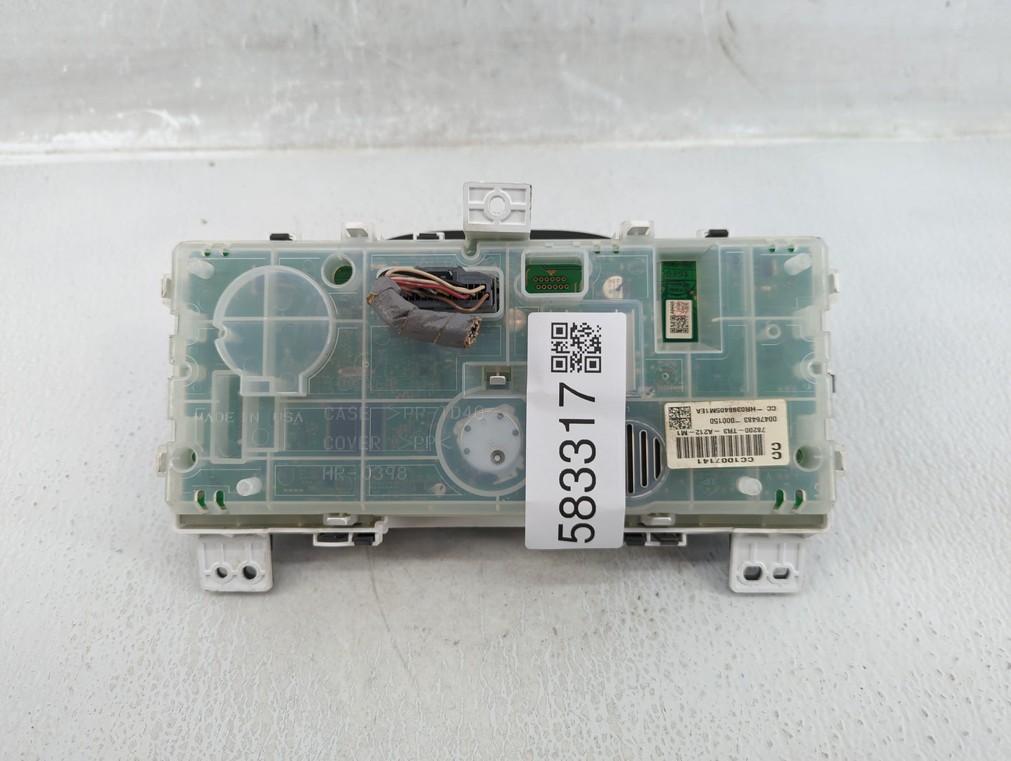 2014-2015 Honda Civic Instrument Cluster Speedometer Gauges P/N:00476483-000150 CC1007141 Fits Fits 2014 2015 OEM Used Auto