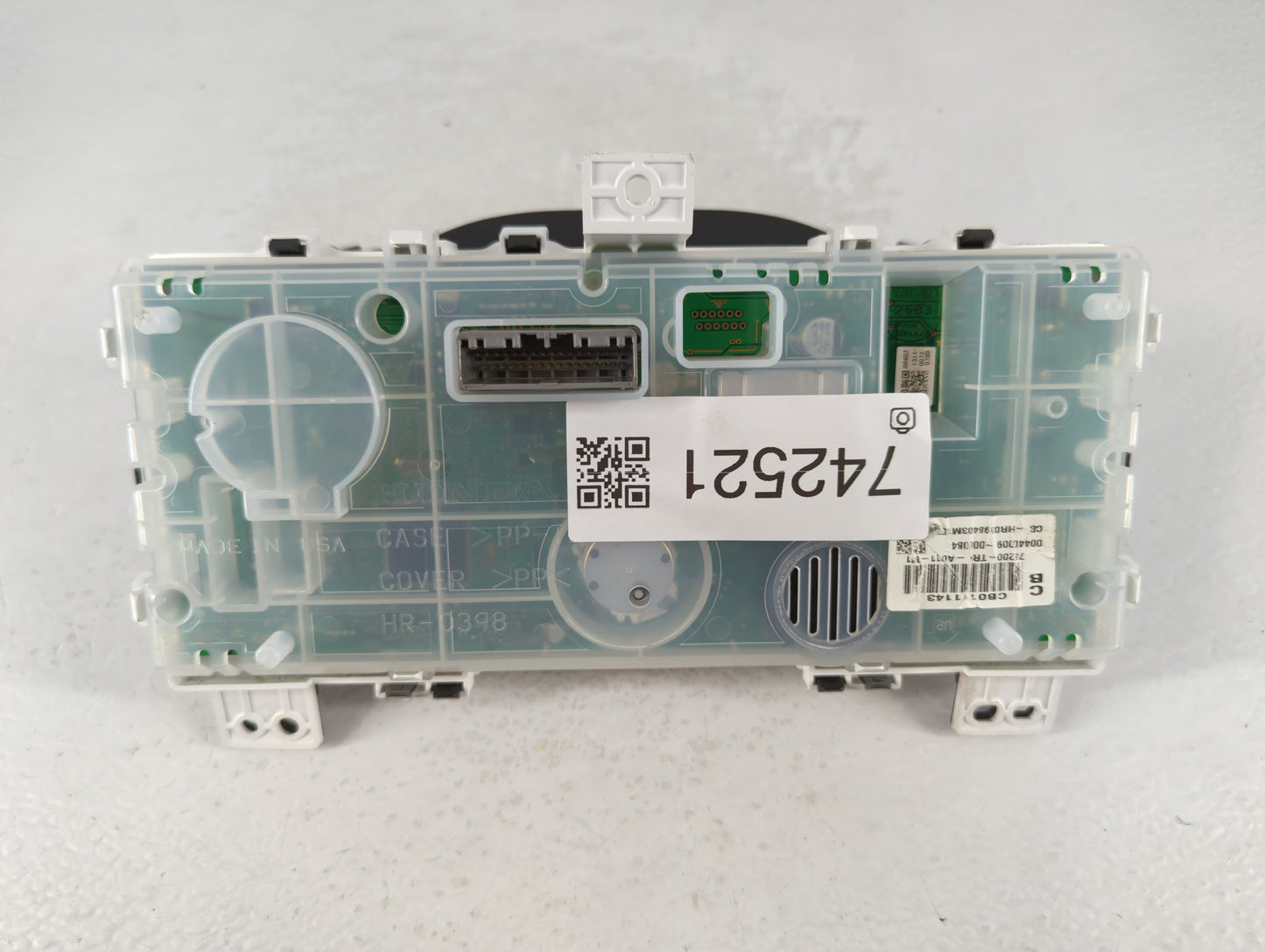 2014-2015 Honda Civic Instrument Cluster Speedometer Gauges P/N:78200-TR3-A011-M1 Fits Fits 2014 2015 OEM Used Auto Parts -