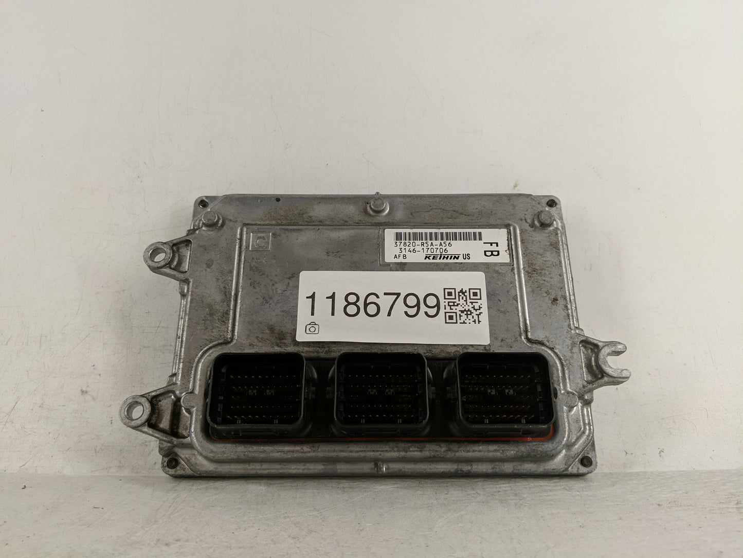 2012-2014 Honda Cr-V PCM Engine Control Computer ECU ECM PCU OEM P/N:37820-R5A-A56 Fits Fits 2012 2013 2014 OEM Used Auto Pa