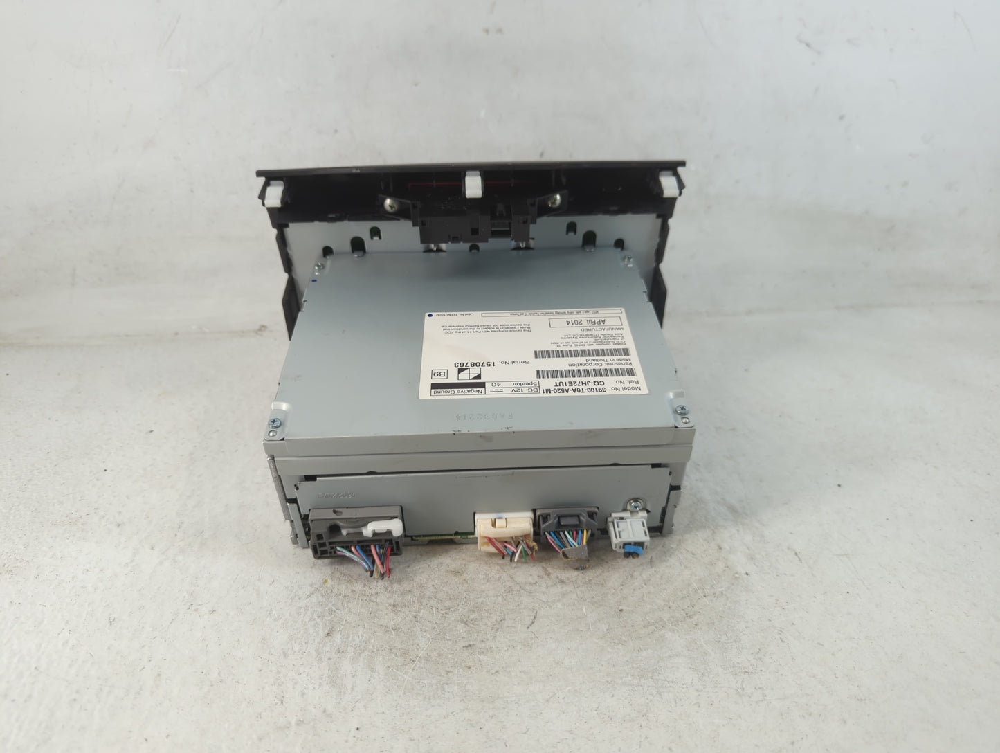 2012-2014 Honda Cr-V Radio AM FM Cd Player Receiver Replacement P/N:39100-T0A-A520-M1 Fits Fits 2012 2013 2014 OEM Used Auto