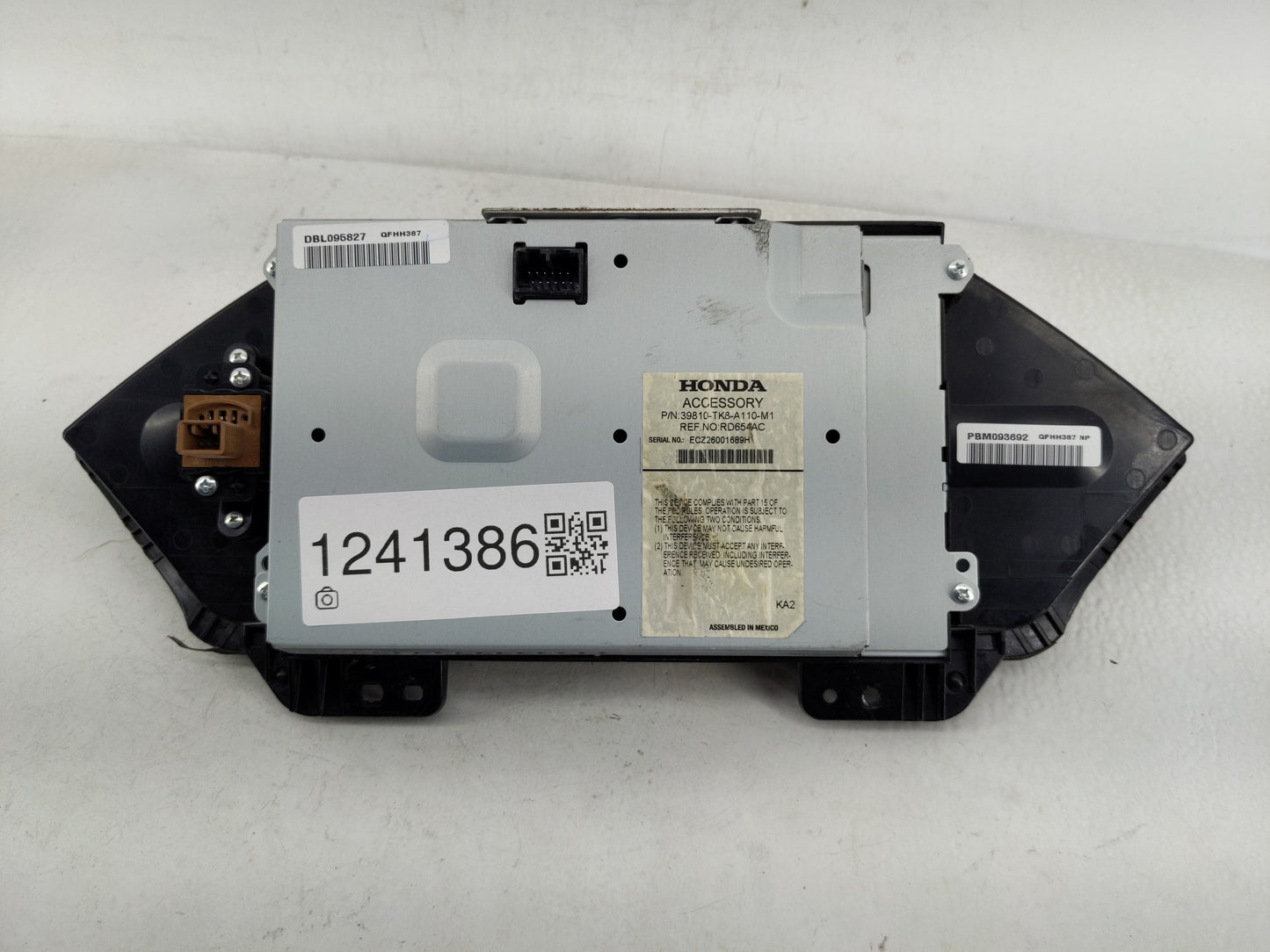 2014-2017 Honda Odyssey Instrument Cluster Speedometer Gauges P/N:39810-TK8-A110-M1 Fits Fits 2014 2015 2016 2017 OEM Used A