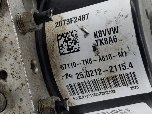 2014-2017 Honda Odyssey ABS Pump Control Module Replacement P/N:57110-TK8-A620-M1 Fits Fits 2014 2015 2016 2017 OEM Used Auto Parts