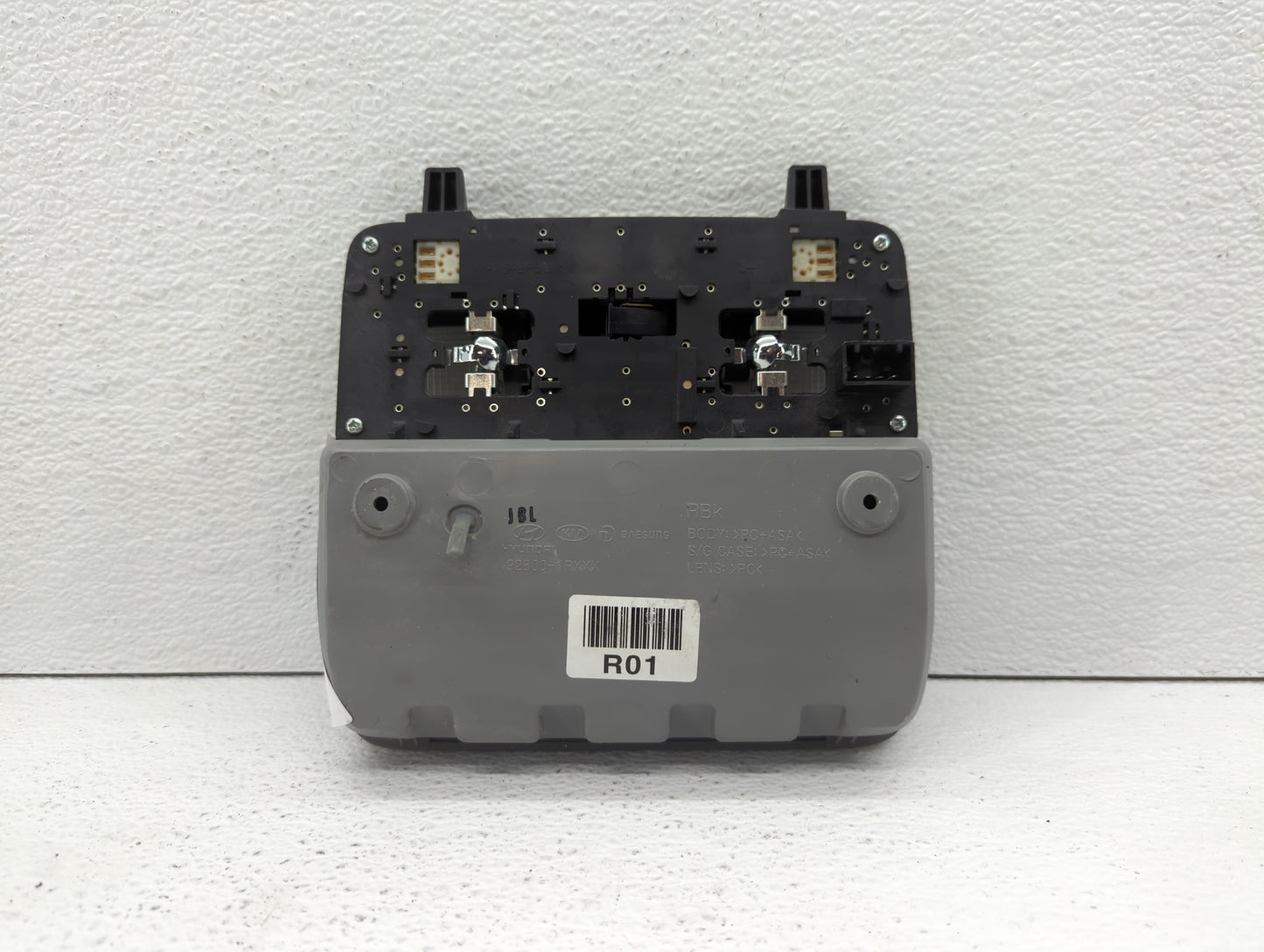 2012-2017 Hyundai Accent Overhead Roof Console Grey 461518 - Oemusedautoparts1.com