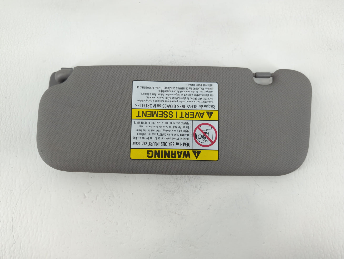 2014-2017 Hyundai Accent Sun Visor Shade Replacement Passenger Right Mirror Fits Fits 2014 2015 2016 2017 OEM Used Auto Part