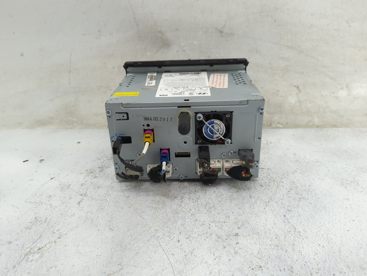 2012-2014 Hyundai Azera Radio AM FM Cd Player Receiver Replacement P/N:965603V7104X AN242HGAN Fits Fits 2012 2013 2014 OEM U